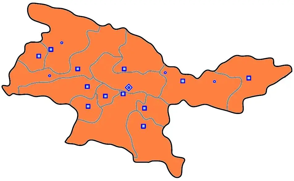 نقشه تهران